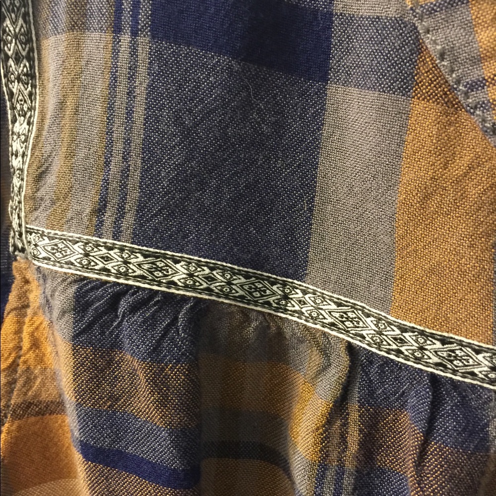 Roxy Plaid Top
